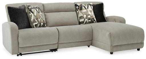 Colleyville Power Reclining Sectional with Chaise - Visions in Furniture (La Mirada, CA)