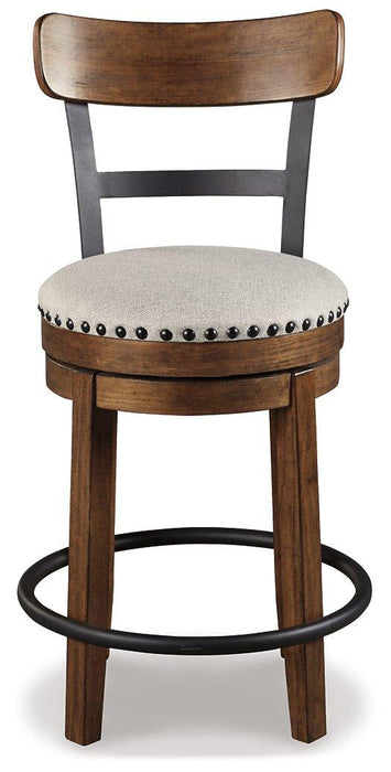 Valebeck Counter Height Bar Stool - Visions in Furniture (La Mirada, CA)