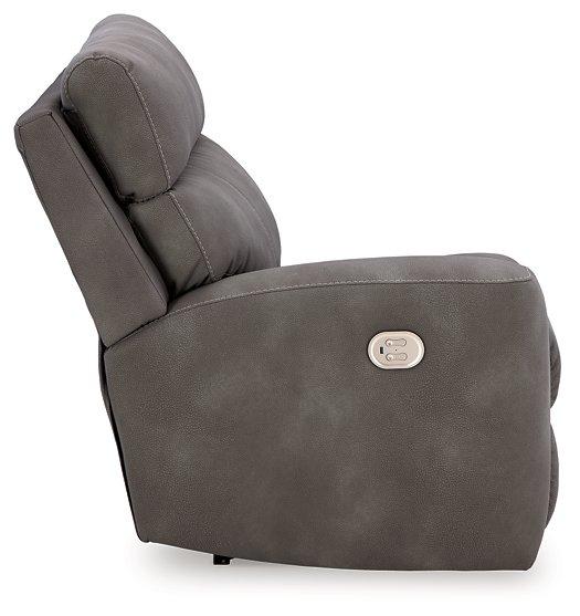 Next-Gen DuraPella Power Reclining Sectional Loveseat - Visions in Furniture (La Mirada, CA)
