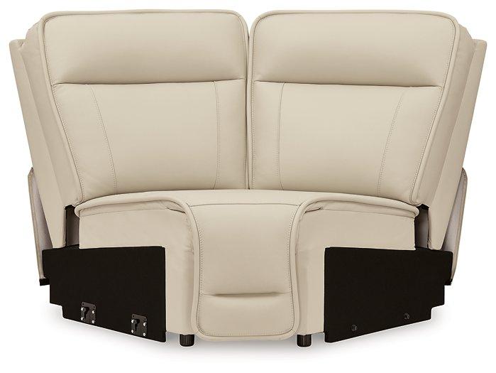 Double Deal Reclining Sectional with Console - Visions in Furniture (La Mirada, CA)
