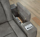 Next-Gen DuraPella Power Reclining Loveseat with Console - Visions in Furniture (La Mirada, CA)