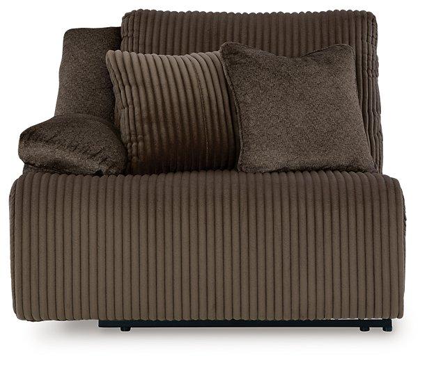 Top Tier Sectional Sofa Chaise - Visions in Furniture (La Mirada, CA)