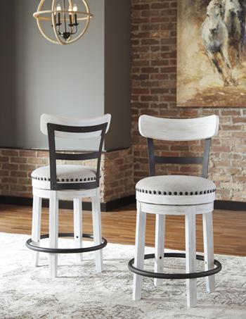 Valebeck Counter Height Bar Stool - Visions in Furniture (La Mirada, CA)