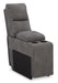 Next-Gen DuraPella Power Reclining Sectional Loveseat with Console - Visions in Furniture (La Mirada, CA)