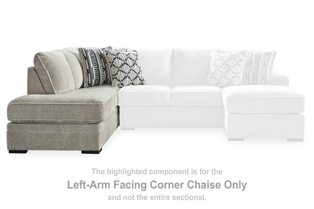 Calnita Sectional with Chaise - Visions in Furniture (La Mirada, CA)