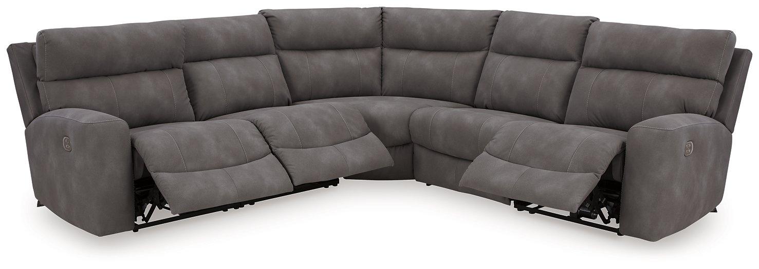 Next-Gen DuraPella Power Reclining Sectional - Visions in Furniture (La Mirada, CA)