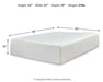 Chime 12 Inch Memory Foam Mattress in a Box - Visions in Furniture (La Mirada, CA)