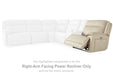 Double Deal Reclining Sectional with Console - Visions in Furniture (La Mirada, CA)