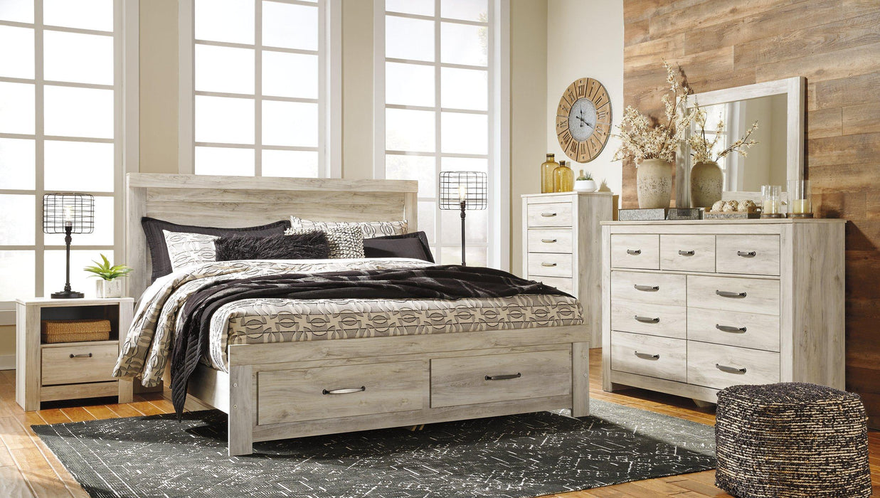 Bellaby Bed with 2 Storage Drawers - Visions in Furniture (La Mirada, CA)
