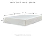 Chime 12 Inch Memory Foam Mattress in a Box - Visions in Furniture (La Mirada, CA)