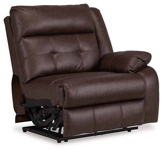 Punch Up Power Reclining Sectional Loveseat with Console - Visions in Furniture (La Mirada, CA)