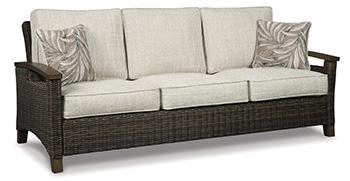 Paradise Trail Outdoor Sofa, Lounge Chairs and Fire Pit Table - Visions in Furniture (La Mirada, CA)