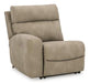 Next-Gen DuraPella Power Reclining Sectional Loveseat - Visions in Furniture (La Mirada, CA)