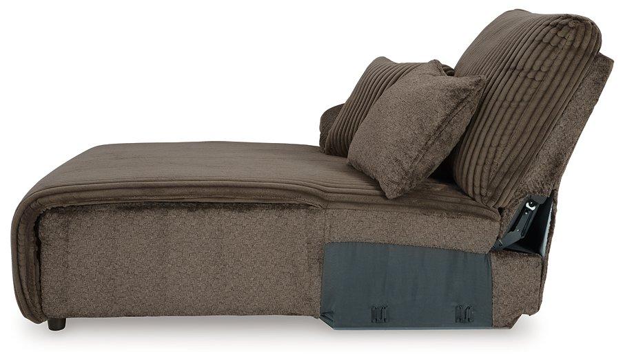 Top Tier Sectional Sofa Chaise - Visions in Furniture (La Mirada, CA)