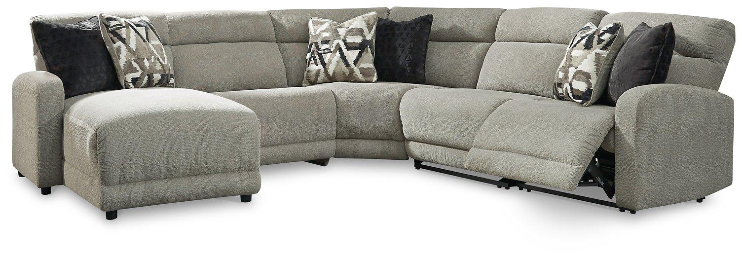 Colleyville Power Reclining Sectional with Chaise - Visions in Furniture (La Mirada, CA)