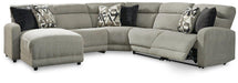 Colleyville Power Reclining Sectional with Chaise - Visions in Furniture (La Mirada, CA)