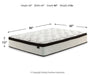 Chime 12 Inch Hybrid Mattress in a Box - Visions in Furniture (La Mirada, CA)