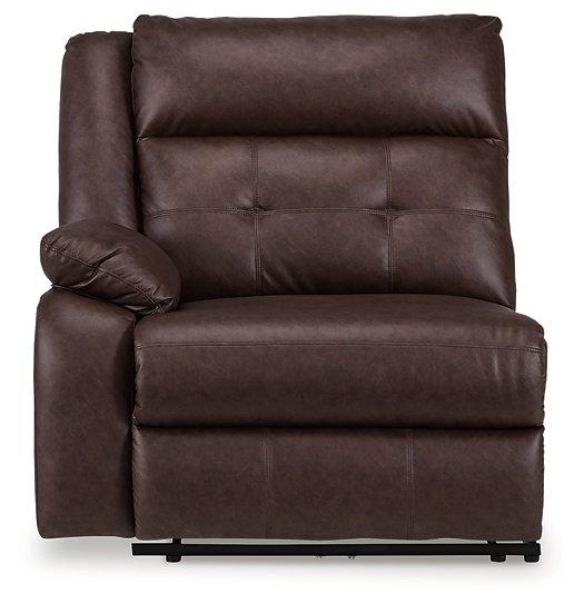 Punch Up Power Reclining Sectional Loveseat with Console - Visions in Furniture (La Mirada, CA)