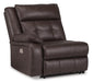 Punch Up Power Reclining Sectional Loveseat with Console - Visions in Furniture (La Mirada, CA)