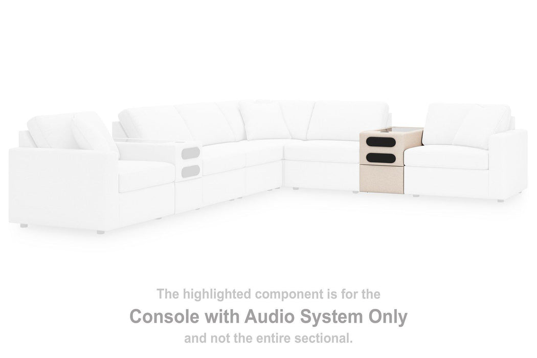 Modmax Balanced Sectional with Audio and Storage Consoles - Visions in Furniture (La Mirada, CA)
