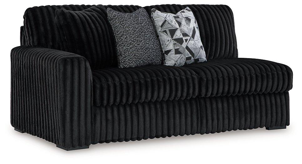 Midnight-Madness Sectional Sofa with Chaise - Visions in Furniture (La Mirada, CA)