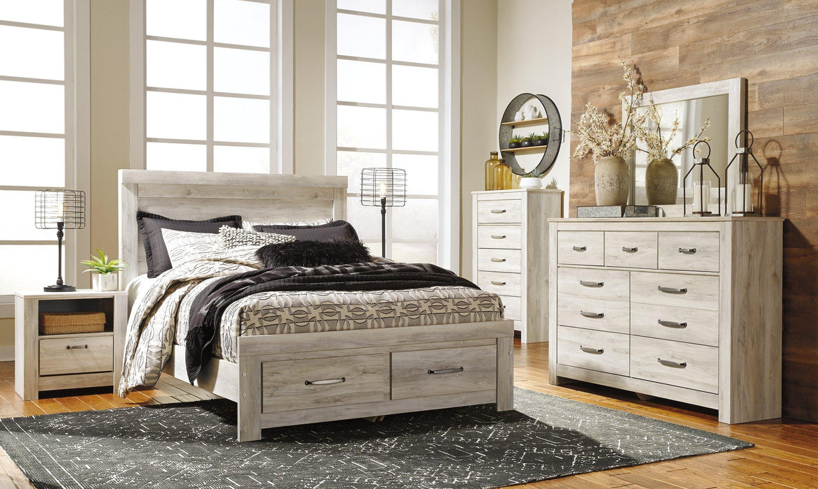 Bellaby Bed with 2 Storage Drawers - Visions in Furniture (La Mirada, CA)