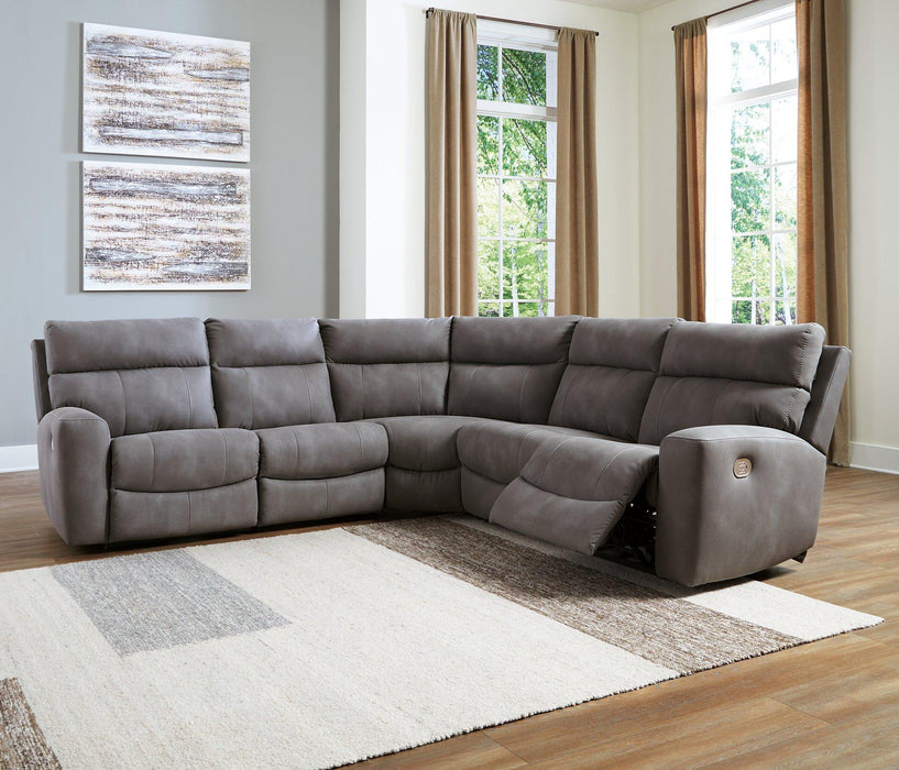 Next-Gen DuraPella Power Reclining Sectional - Visions in Furniture (La Mirada, CA)