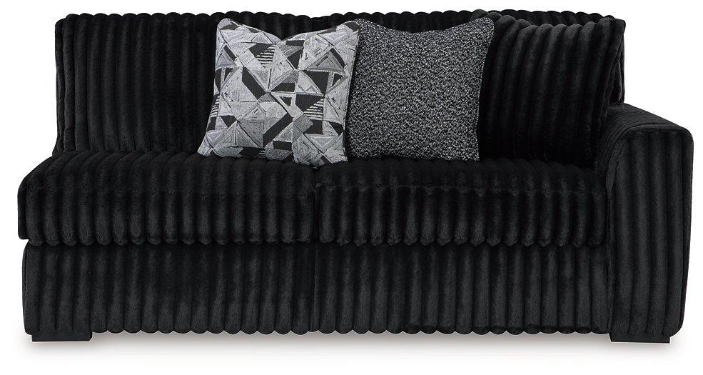 Midnight-Madness Sectional Sofa with Chaise - Visions in Furniture (La Mirada, CA)