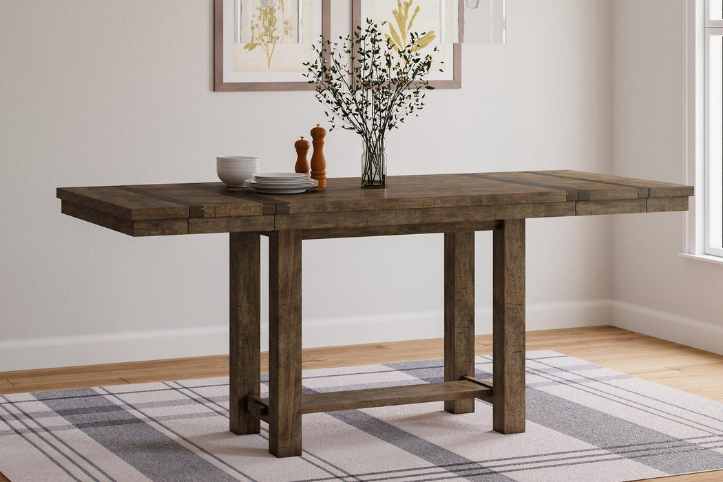 Moriville Counter Height Dining Set - Visions in Furniture (La Mirada, CA)
