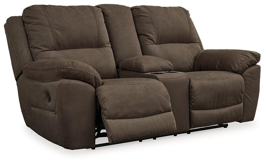 Next-Gen Gaucho Reclining Loveseat with Console - Visions in Furniture (La Mirada, CA)