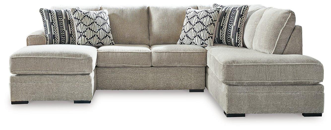 Calnita Sectional with Chaise - Visions in Furniture (La Mirada, CA)