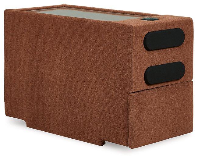 Modmax Balanced Sectional with Audio and Storage Consoles - Visions in Furniture (La Mirada, CA)