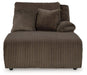 Top Tier Sectional Sofa Chaise - Visions in Furniture (La Mirada, CA)