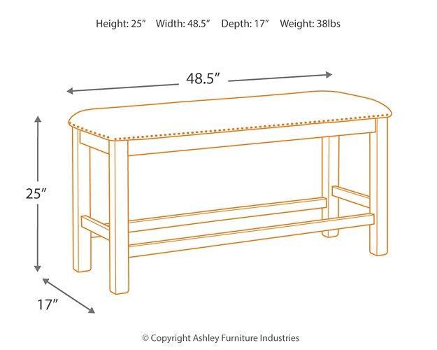 Moriville Counter Height Dining Set - Visions in Furniture (La Mirada, CA)