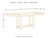 Moriville Counter Height Dining Set - Visions in Furniture (La Mirada, CA)