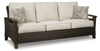 Paradise Trail Outdoor Sofa, Lounge Chairs and Fire Pit Table - Visions in Furniture (La Mirada, CA)