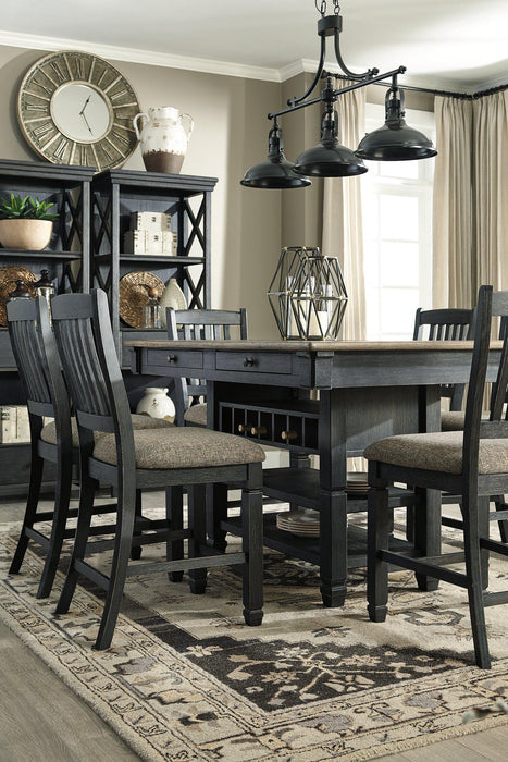 Tyler Creek Counter Height Dining Set - Visions in Furniture (La Mirada, CA)