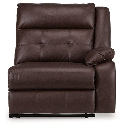 Punch Up Power Reclining Sectional Loveseat with Console - Visions in Furniture (La Mirada, CA)