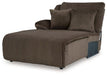 Top Tier Sectional Sofa Chaise - Visions in Furniture (La Mirada, CA)