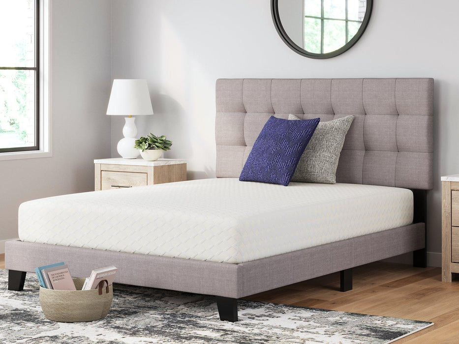 10 Inch Chime Memory Foam Mattress Set - Visions in Furniture (La Mirada, CA)
