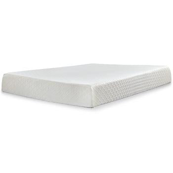 10 Inch Chime Memory Foam Mattress Set - Visions in Furniture (La Mirada, CA)
