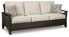 Paradise Trail Outdoor Sofa, Lounge Chairs and Fire Pit Table - Visions in Furniture (La Mirada, CA)