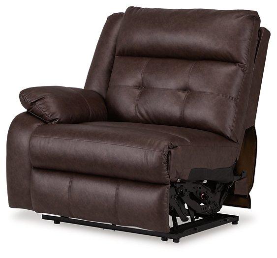 Punch Up Power Reclining Sectional Loveseat with Console - Visions in Furniture (La Mirada, CA)