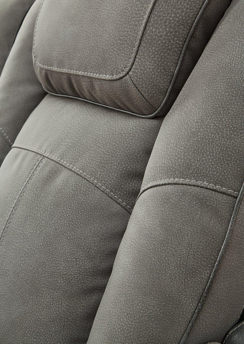 Next-Gen DuraPella Power Reclining Loveseat with Console - Visions in Furniture (La Mirada, CA)