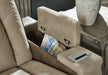 Next-Gen DuraPella Power Reclining Loveseat with Console - Visions in Furniture (La Mirada, CA)