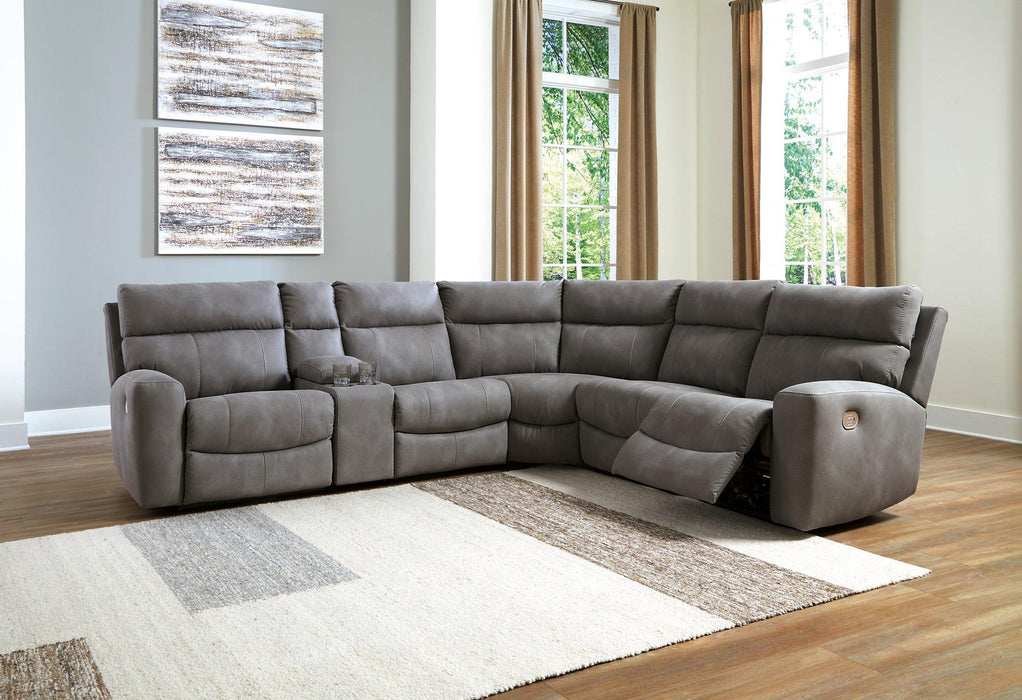 Next-Gen DuraPella Power Reclining Sectional - Visions in Furniture (La Mirada, CA)