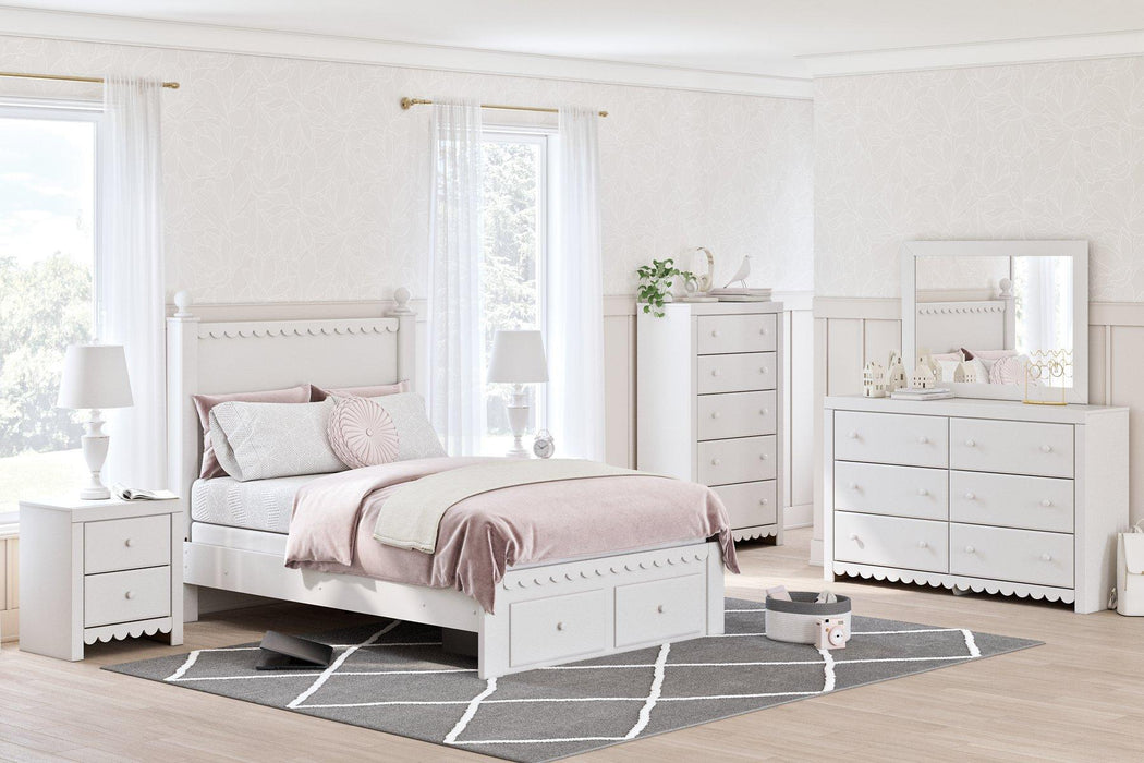 Mollviney Bedroom Set - Visions in Furniture (La Mirada, CA)