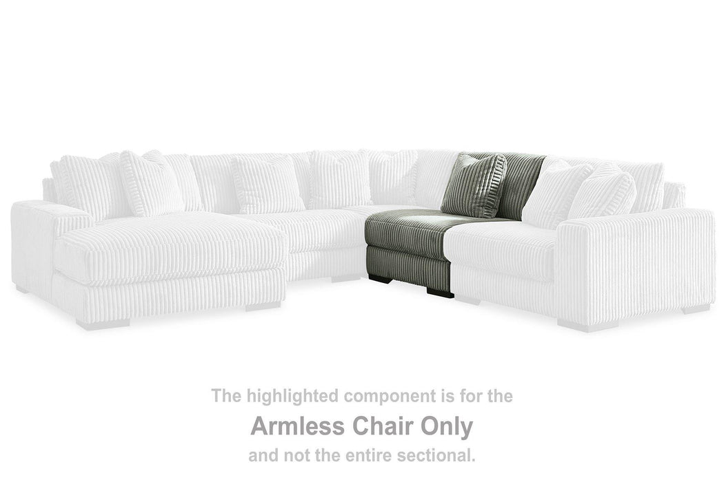 Lindyn Sectional with Double Chaise - Visions in Furniture (La Mirada, CA)