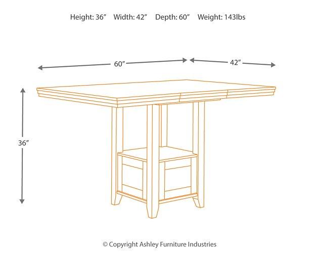 Ralene Counter Height Dining Set - Visions in Furniture (La Mirada, CA)