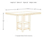 Ralene Counter Height Dining Set - Visions in Furniture (La Mirada, CA)